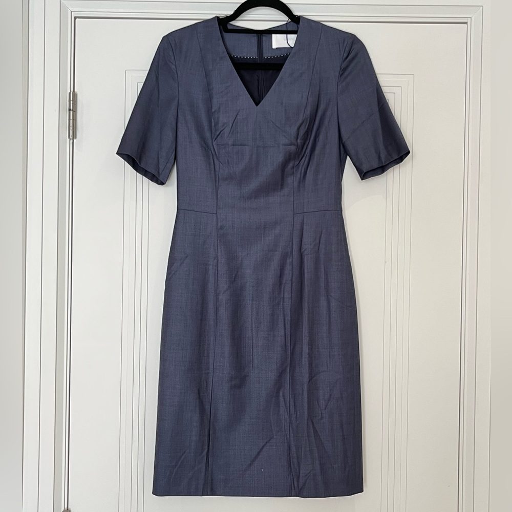 Boss Charcoal Midi Dress